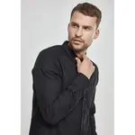 Рубашка Urban Classics Basic Flanell, черный - фото 4