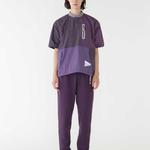 And Wander Gramicci X Patchwork Wind Tee 'Multicolor/Purple' - фото 5