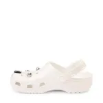 Сабо Crocs Classic Glam Shimmer Clog, белый - фото