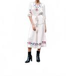 Платье Frida Midi в цвете пергамент COREY LYNN CALTER, Parchment - фото 4