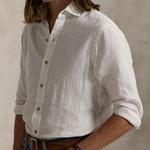 Хлопковая поло Polo Ralph Lauren, белый - фото 5