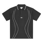 Поло Corteiz Island Pique Polo Shirt, Black - фото