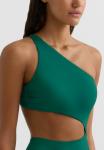 Купальник OYSHO ASYMMETRIC TIE-DETAIL, Green - фото 4