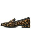 Тапочки LOAFERS SELLAH VIONIC, цвет tan leopard - фото
