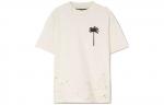 Футболка PxP Painted Classic Palm Angels, кремовый - фото