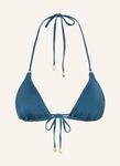 Треугольный верх бикини Mrs & Hugs, синий - фото