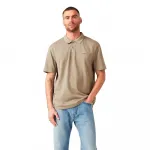 Поло с коротким рукавом Levi's Authentic, бежевый - фото