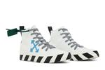 Кроссовки Off-White Off-White Vulcanized Mid 'White Blue', белый - фото 9