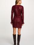 Morgan Коктейльное платье '252-RDISCO' в цвете Berry - фото 3
