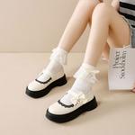 Туфли Platform Mary Jane Shoes Women's Komanic, Ecru - фото 9