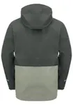 Дождевик Jack Wolfskin "RAINY DAYS 2L JKT K", с капюшоном, зеленый - фото 6