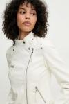 Байкерская куртка Answear.Lab, белый - фото 4