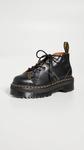 Dr. Martens женские Combat Boots, Black Vintage Smooth - фото 2