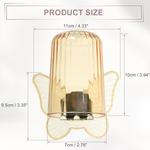 1 комплект симпатичного настенного держателя для зубных щеток с чашкой для ванных комнат 4,33 x 3,35 дюйма Unique Bargains, серый - фото 5