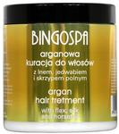 Средство для ухода за волосами Bingospa Argan с льном - фото