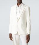 Однобортный блейзер Dolce&Gabbana, белый - фото 3