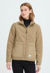 Флисовая куртка North Bend NBGALONNE W TEDDY, Cornstalk/Brown - фото 6