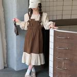 Платье для дошкольниц PROTECTCAMEL, coffee - фото 5