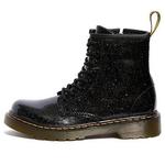 Ботинки Dr. Martens Junior 1460 Glitter, черный - фото