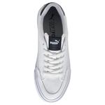 Кроссовки Puma Court Classic Vulc 'White Black' - фото 4
