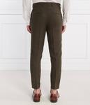 Брюки льняные Oscar Jacobson Denz, зеленый - фото 4