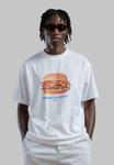 Футболка Pockies L.A. BURGER TEE, White - фото
