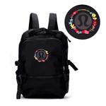 Lululemon Нейлоновый рюкзак обычный женский черный - фото