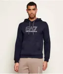 Толстовка regular fit Ea7, темно-синий - фото