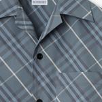 Клетчатая рубашка Burberry, синий/серый - фото 6