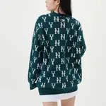 Свитер с логотипом Unisex Зеленый MLB - фото 5