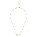 COACH Стеклянное ожерелье женское золотое - фото 4