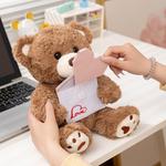 Говорящий плюшевый мишка щенок, высота 25 см KUMAOYA - фото 6