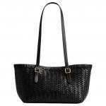 COACH Кожаная сумка-шоппер, черная - фото 3