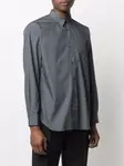 Рубашка с заостренным воротником Comme Des Garçons Shirt, серый - фото 3