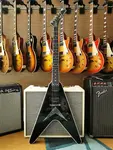 Epiphone Dave Mustaine Flying V Custom 2023 - черный металлик - фото