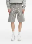 Шорты Shark A BATHING APE, серый - фото