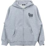 Свитшот мужской A BATHING APE, серый - фото 3