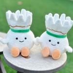 Плюшевый кулон с милым бадминтоном 10 см высота AECELI - фото 7