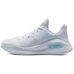 Кроссовки Under Armour Curry 4 Low FloTro April Showers Бело-голубые - фото