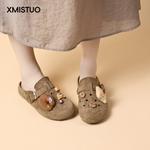 Закрытые тапочки для женщин XMISTUO, розовый - фото 9