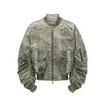 Feng Chen Wang Бомбер с вышитым логотипом, Brown - фото