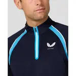 Лонгслив Castore AMC Aeromesh half zip, синий - фото 4