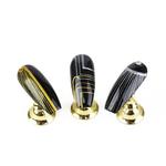 УФ-гель для декора Черный, 3 мл AllePaznokcie, Spider Gel - фото 3