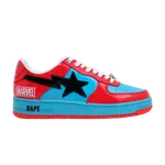 Кроссовки BAPE Marvel x Wmns Bapesta, красный - фото