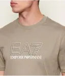 Футболка regular fit Ea7, бежевый - фото 4