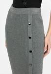 Юбка LIU JO Pencil skirt, Grey/Mottled Grey - фото 5