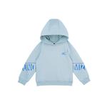 Детский свитшот Mizuno, серо-голубой - фото