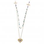 Apm Monaco Золотое ожерелье для женщин - фото