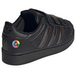 Кроссовки (PS) adidas Superstar LED Light 'Black', черный - фото 4