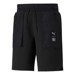 Шорты x first mile double knit cargo shorts 'black' Puma, черный - фото